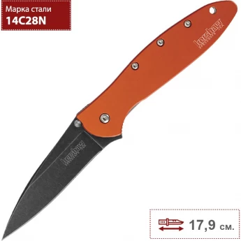 Нож KERSHAW 1660ORBW LEEK